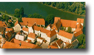 Blick auf das Herzogschloss von oben